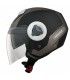 Casco jet Vemar Breeze Radar nero opaco antracite