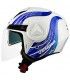 Vemar Breeze Jet Helm weiß blau