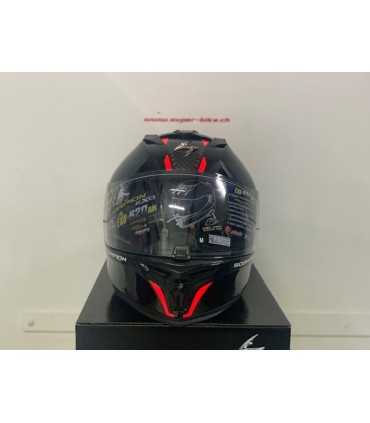 Casco Scorpion Exo-520 Evo Air Laten nero rosso