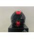 Casco Scorpion Exo-520 Evo Air Laten nero rosso