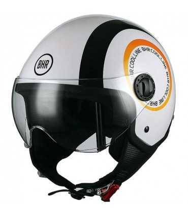 Casco jet BHR 801 Cool Line arancio