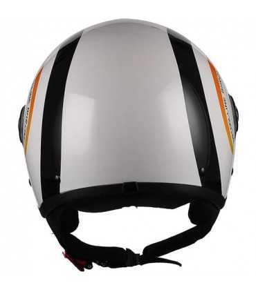 Casco jet BHR 801 Cool Line arancio