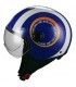 Casque jet BHR 801 Cool Line bleu