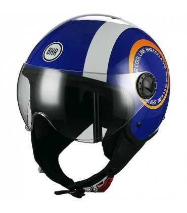 Casco jet BHR 801 Cool Line blu