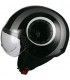 Casco jet BHR 801 Cool Line nero