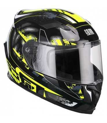 Casco integrale Cgm 307G Jerez nero giallo