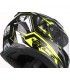 Casco integrale Cgm 307G Jerez nero giallo