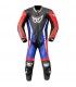 Leather suit Berik 2.0 Ls1-171334-BK black blue red