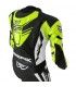 LEATHER SUIT BERIK LS BLACK yellow fluo