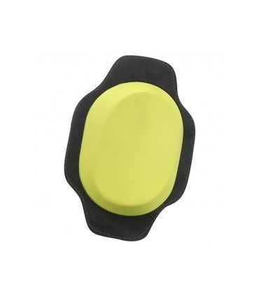 Buse sliders pour combinaison en cuir jaune