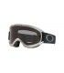 Oakley O Frame 2.0 Pro XS MX Goggle Silver Chrome Dark Grey Lens