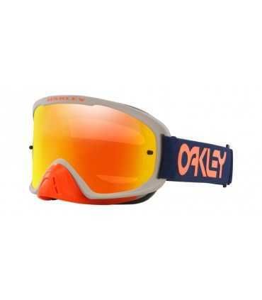 Oakley O Frame 2.0 Pro MX Goggle Factory Pilot RB Fire Iridium Lens