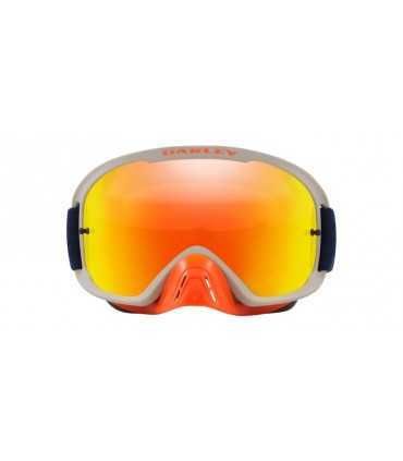 Oakley O Frame 2.0 Pro MX Goggle Factory Pilot RB Fire Iridium Lens