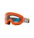 Oakley O Frame 2.0 Pro XS MX Goggle Tuff Blocks Orange Blue Clear Lens