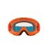 Oakley O Frame 2.0 Pro XS MX Goggle Tuff Blocks Orange Blue Clear Lens