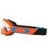 Oakley O Frame 2.0 Pro XS MX Goggle Tuff Blocks Orange Blue Clear Lens