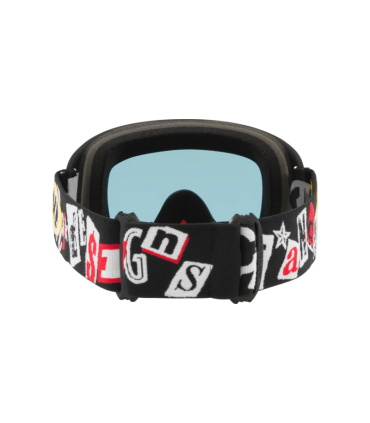 Oakley O Frame® 2.0 Pro MX Goggle - Troy Lee Designs Anarchy Black Red/Fire Iridium Lens