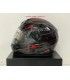 Casco Scorpion Exo 390 Beat nero rosso