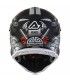 Casco cross Acerbis Profile 4 nero grigio rosso