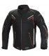 Motorcycle jacket Buse Mugello black red