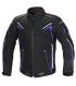 Motorcycle jacket Buse Mugello black blue