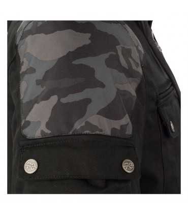 Segura Chikko motorcycle jacket black camo