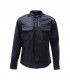 WCC OG PERFORATED LEATHER RIDING SHIRT BLACK