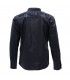 WCC OG PERFORATED LEATHER RIDING SHIRT BLACK