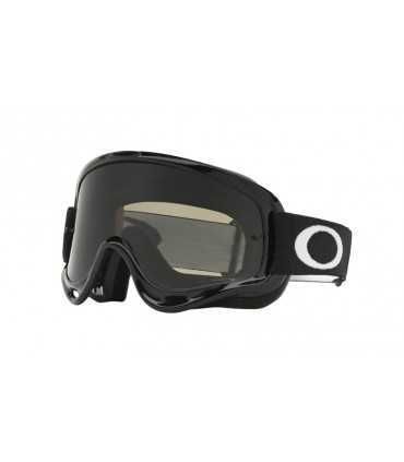 OAKLEY O Frame MX Sand Goggle Jet Black Dark Grey Clear Lens