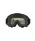 OAKLEY O Frame MX Sand Goggle Jet Black Dark Grey Clear Lens