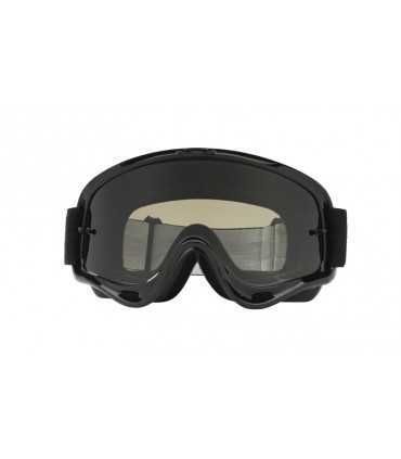 OAKLEY O Frame MX Sand Goggle Jet Black Dark Grey Clear Lens