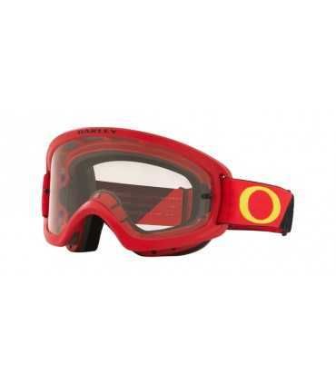 OAKLEY O Frame 2.0 Pro XS MX Goggle B1B Red Yellow Clear Lens