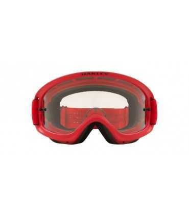 OAKLEY O Frame 2.0 Pro XS MX Goggle B1B Red Yellow Clear Lens