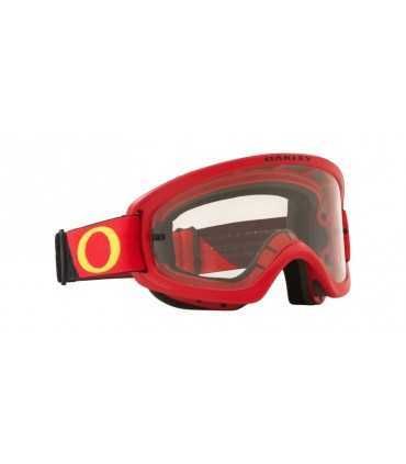 OAKLEY O Frame 2.0 Pro XS MX Goggle B1B Red Yellow Clear Lens