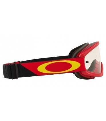 OAKLEY O Frame 2.0 Pro XS MX Goggle B1B Red Yellow Clear Lens