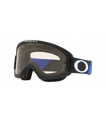 OAKLEY O Frame 2.0 Pro XS MX Goggle B1B Blue Black Clear Lens