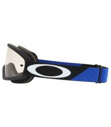 OAKLEY O Frame 2.0 Pro XS MX Goggle B1B Blue Black Clear Lens