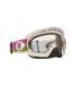 OAKLEY O Frame 2.0 Pro MX Goggle Rut City Pink Green Clear Lens