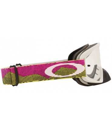 OAKLEY O Frame 2.0 Pro MX Goggle Rut City Pink Green Clear Lens