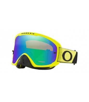 OAKLEY O Frame 2.0 Pro MX Goggle B1B Green Gunmetal Jade Iridium Lens