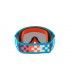 OAKLEY O Frame 2.0 Pro XS MX Goggle Troy Lee Design Checkerboard Blue Black Ice Iridium Lens