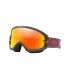 OAKLEY O Frame 2.0 Pro XS MX Goggle Troy Lee Design Checkerboard Red Fire Iridium Lens