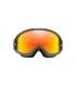 OAKLEY O Frame 2.0 Pro XS MX Goggle Troy Lee Design Checkerboard Red Fire Iridium Lens