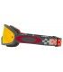 OAKLEY O Frame 2.0 Pro XS MX Goggle Troy Lee Design Checkerboard Red Fire Iridium Lens