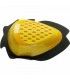 Lightech sliders for leather suit yellow