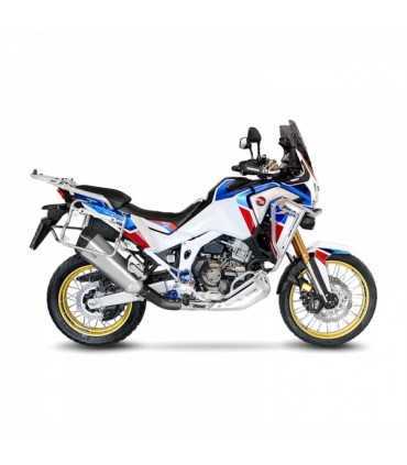 Leovince Honda CRF 1100 L Africa Twin (2020-23) LV-12 Titan CH - Slip-On - Endcap Carbon