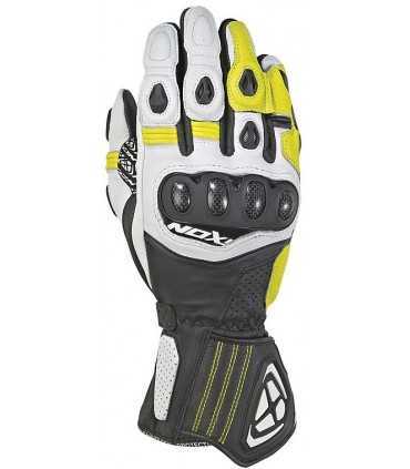 Ixon gants Rs Tilt blanc jaune