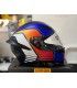 Casco Agv K1 Power blu arancio opaco