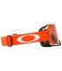 Oakley Airbrake MX Goggle Tuff Blocks White Orange Prizm MX Bronze Lens