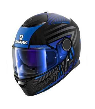 Shark Spartan blau visor